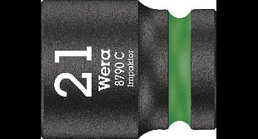 Wera Wera Werk 05004578001 Dopsleutelinzetstuk 21 mm 1 stuks 1/2