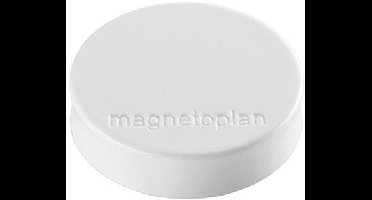 magnetoplan Magneet Ergo Medium (Ø x h) 30 mm x 8 m Rond Wit 10 stuk(s) 1664000