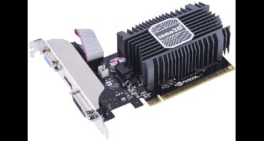 Inno 3D Videokaart Nvidia GeForce GT710 2 GB GDDR3-RAM PCIe HDMI, DVI, VGA Passieve koeling