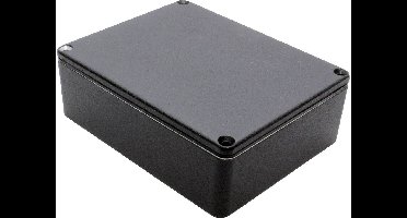 Hammond Electronics 1590WBB2BK Universele behuizing 119 x 94 x 38 Aluminium spuitgietwerk Zwart 1 stuk(s)