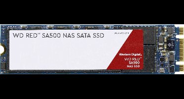 Western Digital WD Red™ SA500 SATA M.2 SSD 2280 harde schijf 1 TB M.2 SATA 6 Gb/s
