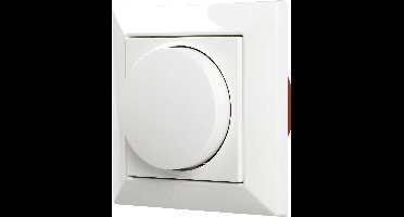 Ehmann 5591x0100 Draaidimmer Geschikt voor lampen: LED-lamp, Halogeenlamp, Gloeilamp Wit (RAL 9016)