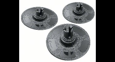 Bosch Accessories 2609256F54 Schuurschijf voor EasyCurveSander 12 met klittenbandsluiting