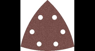 Bosch Accessories Bosch Power Tools 2608621689 Deltaschuurpapier Korrelgrootte (num) 240 (l x b) 93 mm x 93 mm 5 stuk(s)