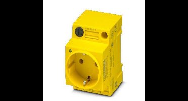 Phoenix Contact EO-CF/UT/LED/F/YE Contactdoos Geel (l x b x h) 60 x 45 x 75 mm 5 stuk(s)