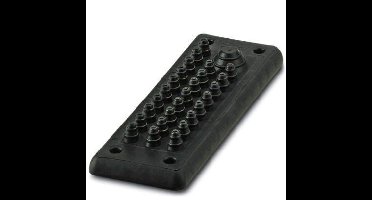 Phoenix Contact 1424583 TPE (geurloos rubbermengsel), SEBS, PP Zwart 1 stuk(s)