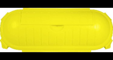 LogiLink Kabel LPS217 Kabelbehuizing 75 x 210 x 90 Kunststof Geel 1 stuk(s)