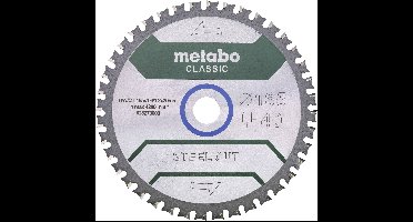 Metabo steel cut/sandwich panel - classic 628273000 Cirkelzaagblad 165 x 20 x 1.6 mm Aantal tanden: 40 1 stuk(s)