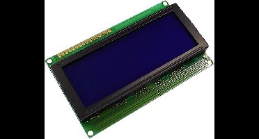 Display Elektronik LC-display Wit 20 x 4 Pixel (b x h x d) 98 x 60 x 11.6 mm DEM20486SBH-PW-N