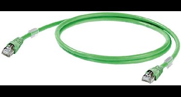 Weidmüller 1166020100 RJ45 Netwerkkabel, patchkabel CAT 5 SF/UTP 10.00 m Groen Vlambestendig 1 stuk(s)