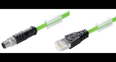 Weidmüller 1201210300 Sensor/actuator dataconnector, geassembleerd Aantal polen (sensoren): 4 Stekker, recht 1 stuk(s)