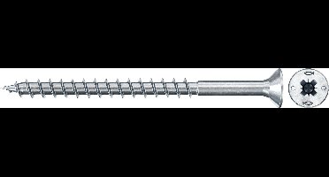 Fischer 670051 Power-Fast II Spaanplaatschroef 3 mm 40 mm Kruiskop Pozidriv Staal Galvanisch verzinkt 300 stuk(s)