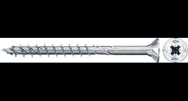 Fischer 670426 Power-Fast II Spaanplaatschroef 5 mm 70 mm Kruiskop Pozidriv Staal Galvanisch verzinkt 200 stuk(s)