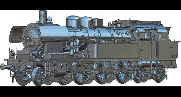 Piko H0 50607 H0 stoomlocomotief BR 78 van de DR DR, III