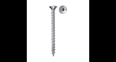 Fischer 670667 Power-Fast II Spaanplaatschroef 4.5 mm 50 mm T-profiel Staal Galvanisch verzinkt 50 stuk(s)
