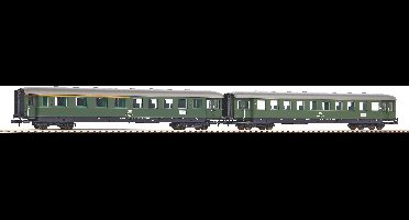 Piko N 40621 N 2-delige set sneltreinrijtuigen van de DB 1e/ 2e klas