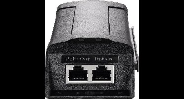 ABUS ABUS TVAC25001 PoE Injector, 30 W PoE-injector 1 MBit/s IEEE 802.3af (12.95 W), IEEE 802.3at (25.5 W)