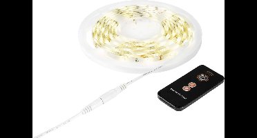 Sygonix Flex-Stripe SY-5224782 LED-strip basisset Met connector (male) 230 V 3 m Warmwit 1 stuk(s)