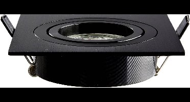 Heitronic 500596 DL7801 LED-inbouwlamp LED GU10, GU5.3 8 W Zwart