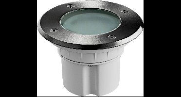 Heitronic MESSINA 500148 Vloerinbouwlamp LED vast ingebouwd LED 9 W RVS