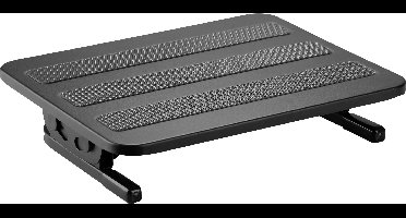 SpeaKa Professional SP-9008932 Voetensteun (b x h x d) 380 x 80 x 300 mm Zwart