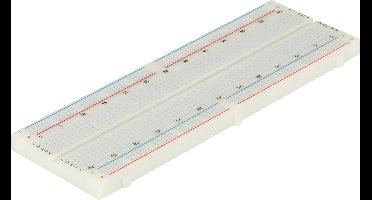 Joy-it Breadboard 830 Breadboard Totaal aantal polen 830 (l x b) 165 mm x 55 mm 1 stuk(s)