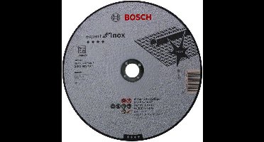 Bosch Accessories 2608603407 2608603407 Doorslijpschijf recht 230 mm 1 stuk(s) Staal