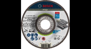 Bosch Accessories Bosch Power Tools 2608602388 Doorslijpschijf gebogen 115 mm 1 stuk(s) Metaal