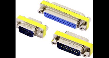 encitech DMGC-1515-MM D-sub adapter D-sub stekker 15-polig - D-sub stekker 15-polig 1 stuk(s)