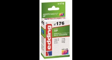 Edding Inktcartridge vervangt HP, LSK, OTC, Odixion, Olivetti, Output Solutions, Seiko Precision, Telecom Italia 57, C6657A Compatibel Kleur EDD-176 18-176