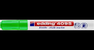 Edding 4095 Krijtmarker Lichtgroen 4 mm, 15 mm