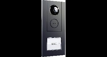 m-e modern-electronics VISTUS VD ALU-610 A Buitenunit voor Accessoires voor deurintercom Kabelgebonden Antraciet