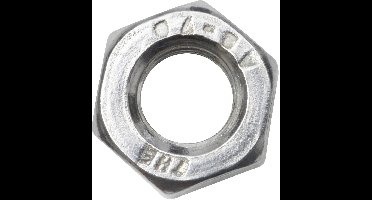 SWG 317 6 25 Zeskantmoeren M6 DIN 934 Staal Verzinkt 100 stuk(s)