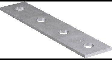 Fischer FFF 4 fvz Verbindingsplaat Staal 547507 25 stuk(s)