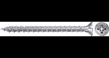 Fischer 670192 Power-Fast II CZF Spaanplaatschroef 4 mm 25 mm Kruiskop Pozidriv Staal Galvanisch verzinkt 300 stuk(s)