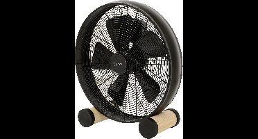 Lucci AIR Breeze Vloerventilator 60 W (Ø x h) 40 cm x 460 mm Zwart, Hout Met wintermodus