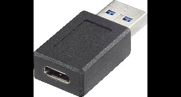 Renkforce USB Adapter [1x USB 3.2 Gen 1 stekker A (USB 3.0) - 1x USB-C bus] Vergulde steekcontacten