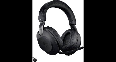 Jabra Evolve2 85 MS Over Ear headset Bluetooth, Kabel Stereo Zwart Ruisonderdrukking (microfoon) Volumeregeling, Indicator voor batterijstatus, Microfoon