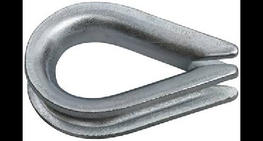 SWG 68017430875 Staaldraadkous 7 mm Staal Galvanisch verzinkt 20 stuk(s)