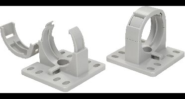 HellermannTyton 169-22001 CTCC-IWS29-MB43-PA66/6HIRHS-GY Slanghouder Grijs 29 mm 1 stuk(s)