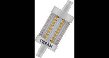 OSRAM HOMELIGHTING 4058075432598 LED-lamp Energielabel E (A - G) R7s Ballon 7.3 W = 60 W Warmwit (Ø x l) 29 mm x 78 mm 1 stuk(s)