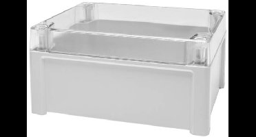 Fibox TPC 191209T Universele behuizing 187 x 122 x 90 x 90 Polycarbonaat Lichtgrijs 1 stuk(s)