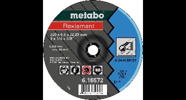 Metabo 616554000 Afbraamschijf gebogen Boordiameter 22.23 mm 25 stuk(s)