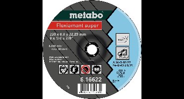 Metabo 616604000 Afbraamschijf gebogen Boordiameter 22.23 mm 25 stuk(s)