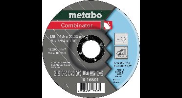 Metabo 616500000 Doorslijpschijf gebogen 115 mm 25 stuk(s) RVS, Metaal