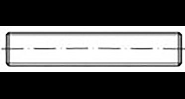 TOOLCRAFT TO-6863697 Schroefbout M10 110 mm RVS V2A A2 100 stuk(s)