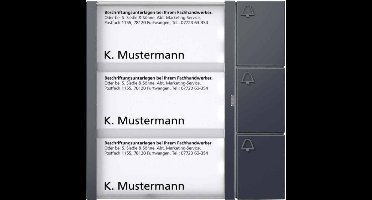 Siedle 210004999-00 Functiemodule voor Accessoires voor deurintercom Antraciet