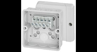 Hensel 62000265 Verdeeldoos Halogeenvrij, Verzegelbaar (l x b) 88 mm x 88 mm 1 stuk(s)