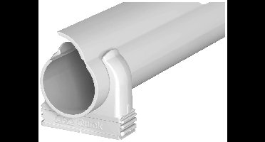 OBO Bettermann 2154544 Buis Grijs-wit (RAL 7035) 1 set(s)