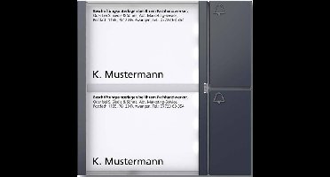 Siedle 210004908-00 Functiemodule voor Accessoires voor deurintercom Antraciet